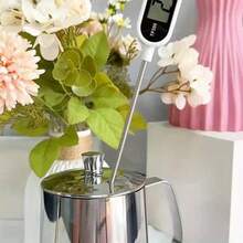 1 cái nhiệt kế thực phẩm kỹ thuật số TP300, đầu dò nhiệt độ nhà bếp dùng cho nấu thịt, BBQ, lò nướng điện, dụng cụ nhà bếp - trắng - Xem 9