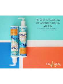 Nekane Nano Nutrient Heat Treatment Effect Hair Treatment 300ml Eliminates Frizz, Seals Split Ends, Activated By Heat, Strengthens The Hair Strand, Repairs The Structure Of Your Hair, Strong And Manageable Hair, Strengthens The Hair Strand. - 奈米營養素 - 查看 7