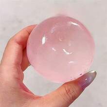 1/2 quả bóng bóp giảm căng thẳng bằng dầu dừa màu xanh dương, hình tròn 6cm, có độ đàn hồi chậm, thích hợp làm quà tặng ngày lễ, quà tặng vui nhộn và dễ thương, quà sinh nhật, quà Phục sinh, quà Halloween, quà Giáng sinh, quà tặng tiệc tùng. - Nhiều màu - Xem 8