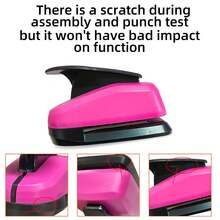 2 Inch 48mm Wavy Circle Punch Cutting Tool, Daily Fashion Wavy Circle Pattern, 2 Inch 48mm DIY Portable, Suitable For Paper Craft, Card Making, Scrapbook Decoration, Student Use - 2 Inch 48mm Scalloped Circle Puncher - View 8