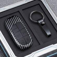 Vỏ bọc chìa khóa xe hơi bằng sợi carbon ABS phù hợp với các dòng xe Dodge Ram, Journey, Durango, Grand Cherokee và Chrysler. - 5 chìa khóa - Xem 14