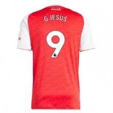 2025 Home Jersey| Gunners Home Kit With Player Names (Saka, Ødegaard, Saliba)| Fan Edition - Đội chủ nhà số 9 - Xem 10