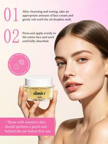 50克维生素C面霜 - 蕴含维生素C、维生素E和肽。提供滋养、保湿、抗衰老和紧致功效。质地轻盈易吸收，适合所有肤质。男女皆宜，可用于日常护肤和面部护理。是旅行和节日送礼的理想之选。韩国配方，方便携带。 - 維生素 C - 查看 6