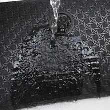 1件黑色防水PU材質虎頭圖案時尚復古男士手拿包，輕便便攜手機包，腕包，方包，商務風，可收納手機、行動電源、現金、銀行卡、鑰匙等物品，適合通勤、會議、出差、購物，辦公族必備，送給領導、上司、男性、男友、爸爸的個性化禮物，節日禮物，聖誕節、感恩節 - 黑色 - 查看 12