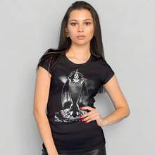 Premium Custom Lacrimosa Tour T-Shirt Mod12 - 黑色 - 查看 3