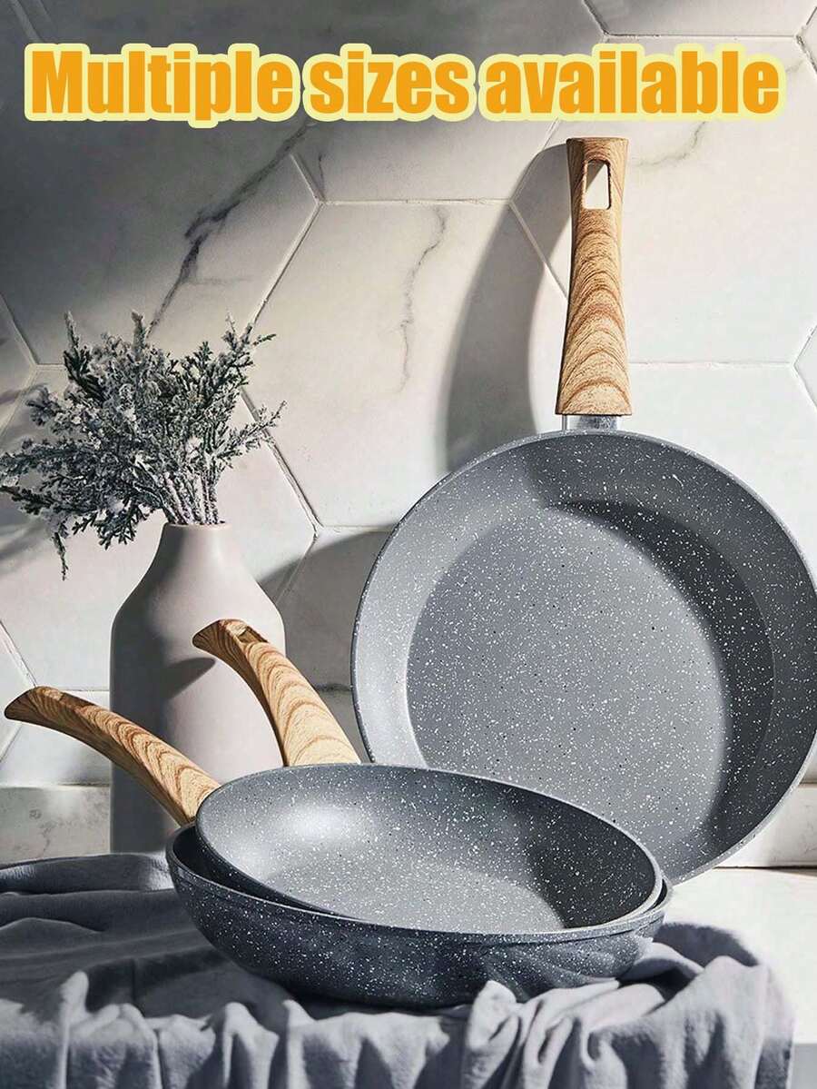 Maifanshi不粘煎锅,适用于煎饼、煎蛋、煎牛排,兼容电磁炉 - 查看 1