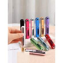 5Pcs Perfume Refillable Bottle Spray Bottling Dispenser Mini Portable Empty Liquid Container Travel Travel Essentials Travel Organizer For Beach Summer Vacation Back To School School Supplies Holiday Camping Holiday Essentials Accessories Perfume For Women Perfume For Men Perfume Beach Bottle - 彩色 - 查看 11