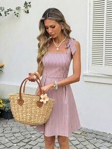 Women Midi Dresses - 羅莎 - 查看 4