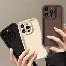 Bộ 3 ốp lưng điện thoại mềm mờ tương thích với Apple, phù hợp với 15 Pro Max / 16 Pro Max / 16 Pro / 14 Pro Max / 14 Pro / 13 Pro Max / 16, Galaxy A54 / A55 / S22 Ultra / S23 Ultra / S24 Ultra / 13C / 12C / X7B / X8B / S25 / S25 Plus / S25 Ultra, chống nước, chống sốc, chống rơi, chống trầy xước. - Nhiều màu - Xem 1