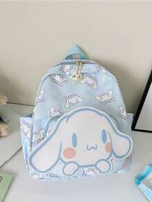 Ba lô in hình Hello Kitty dễ thương của Sanrio, túi học sinh nhẹ, thiết kế Kuromi & My Melody, ba lô thời trang đa năng bền chắc với quai đeo có đệm êm ái, túi đeo vai nhỏ in hình hoạt hình. - Nhiều màu - Xem 11