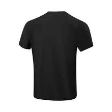LI-NING Men's Cooling Quick-Dry T-Shirt ATSW165, LN FAST DRY Breathable Training Tee ATSW165 - 黑色 - 查看 2