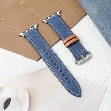Lässiges Jeansband für Frauen 38/40/41/42/44/45/46/49mm Armband kompatibel mit 1-11 SE Ultra 3 2 Uhrenarmband - Ungeformtes Körbchen - Übersicht 16