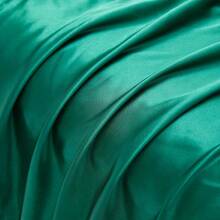 Light Blue Satin Pillowcase Standard Set Of 2 With Envelope Closure,Light Blue Silk Pillowcase For Hair And Skin (20x26) - Blackish Green - View 5
