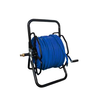 Window Cleaning WFP Waterfed 100M 6MM COMPLETE METAL HOSE REEL SUPERTUFF HOSE