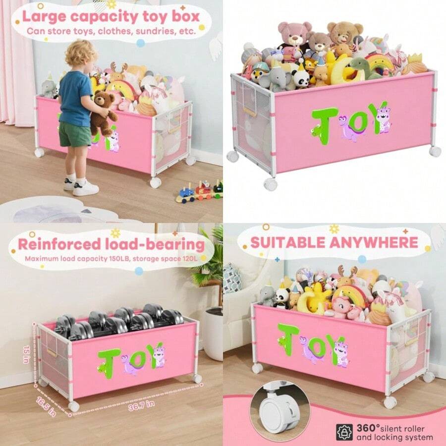 Toy Storage - 2Rosa 1PC - View 1