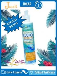 Nekane Nano Nutrient Heat Treatment Effect Hair Treatment 300ml Eliminates Frizz, Seals Split Ends, Activated By Heat, Strengthens The Hair Strand, Repairs The Structure Of Your Hair, Strong And Manageable Hair, Strengthens The Hair Strand. - 奈米營養素 - 查看 1