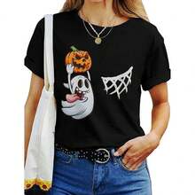 Women T-Shirts - Black - View 10