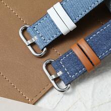 Lässiges Jeansband für Frauen 38/40/41/42/44/45/46/49mm Armband kompatibel mit 1-11 SE Ultra 3 2 Uhrenarmband - Ungeformtes Körbchen - Übersicht 11