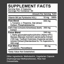 Bunkell Alpha Brain Support Supplement For Men And Women - Healthy Brain, Memory & Focus Function - 120 Capsules - 1 Bottle - View 2