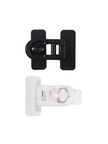 2pcs/1pc No Drill Adhesive Fridge Door Lock - Suitable For Refrigerator & Oven Doors - Safety Lock With Strong Sticky Tape, No Damage Fastener - Multicolor - View 17