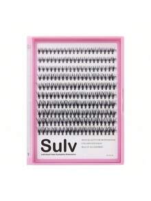 Sulv 200支装单根假睫毛簇，10-12-14mm混合柔软自然款，20D假睫毛，适合新手DIY在家自行嫁接 - 查看 8