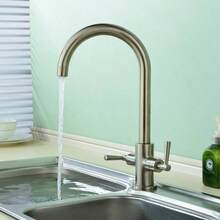 Kitchen Faucet - Silver - View 3