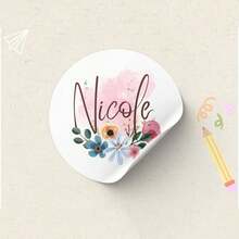 Nhãn dán tùy chỉnh, Nhãn dán niêm phong túi có logo tùy chỉnh, Nhãn dán sinh nhật, Nhãn dán rửa tội, Thiết kế nhãn dán của riêng bạn, Nhãn dán cá nhân hóa, Nhãn dán thương hiệu, Nhãn dán doanh nghiệp - trắng - Xem 3
