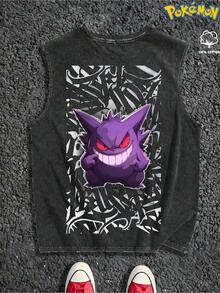 pokemon Men Tank Tops - Black - View 1