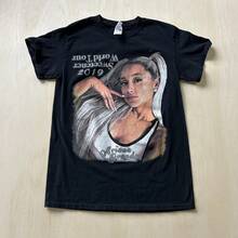 ArianaGrande Sweetener World Tour Commemorative Unisex Pure Cotton T-Shirt - màu đen - Xem 1