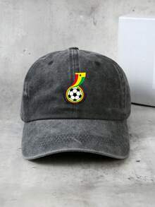 Unisex Cap Baumwolle - Schwarz - Übersicht 1