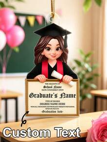 A-graduate Personalized Pendant