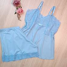 Women Nightgowns & Sleepshirts - 藍色 - 查看 6