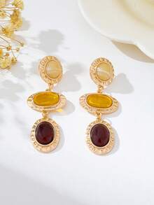 1 Pair Fashionable & Unique Women's Earrings - Geometric Earrings - View 7