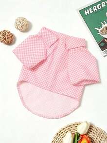 Polyester Non-Stretch Pet Shirt, British Style, Suitable For Small To Medium Pets, Especially Not Suitable For Large Dogs (Product Runs Small, Recommend Ordering 1-2 Sizes Up) - Multicolor - View 2
