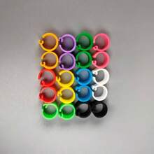 Multicolor Plastic Pigeon Leg Rings Bird Foot Bands For Pet Bird Training Flying Competition Identification Tracking - 150pcs - View 8