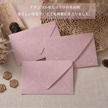 Paper Envelopes - (Rosa + Rot) *3 + 20 Blatt Briefpapier - Übersicht 5