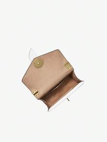 Túi đeo chéo nhỏ, túi nắp gập, túi đeo vai thời trang nữ MICHAEL KORS, thích hợp cho việc đi làm hàng ngày. - màu nâu - Xem 3