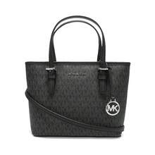 Túi đeo vai nữ Michael Kors Jet Set Travel Print 35T9STVT0B màu đen - Màu đen 35T9STVT0B - Xem 9