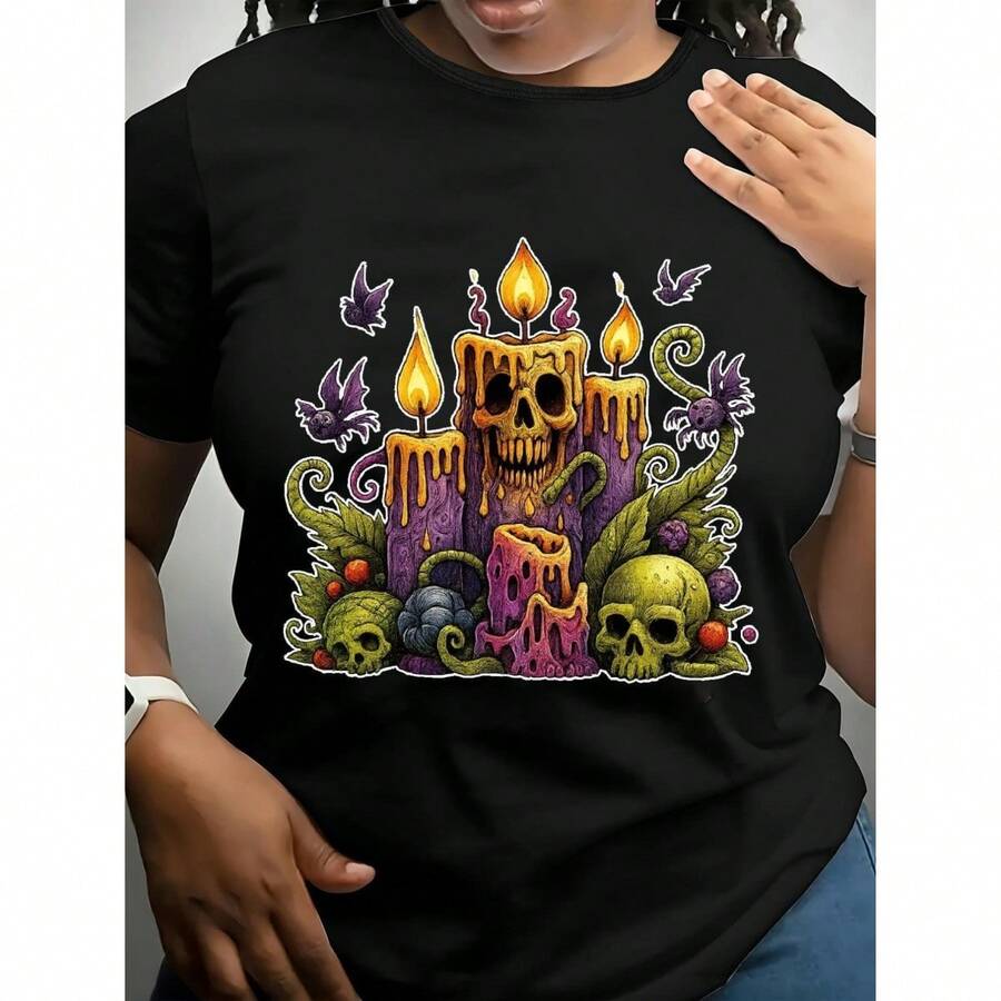 Women T-Shirts - Black - View 1