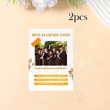 Customized Graduation/Wedding Cards, Customized Table Cards, Customized Menus, Customized Invitations, Customized Postcards, Customized Gift Tags, Customized Thank You Cards, Customized Message Cards, Customized Invitations, Restaurant, Party, Gifts, Party Supplies, Christmas, Valentine's Day, Mother's Day, Thanksgiving, Chinese New Year, Ramadan - Graduation Season Invitation - View 51