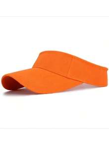 1pc Unisex Open-Top Sun Visor Baseball Cap For Outdoor Sun Protection And Sports - Multicolor - View 5