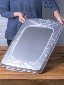 200/100/50/30/10pcs Large Food Covers, Tray BBQ Plate Covers, Dust-Proof Oil-Proof Waterproof Food Covers, Kitchen Food Covers, Food Storage & Organization, Cake Cookie Baking Room Restaurant Supplies, Kitchen Accessories, Gifts - View 2
