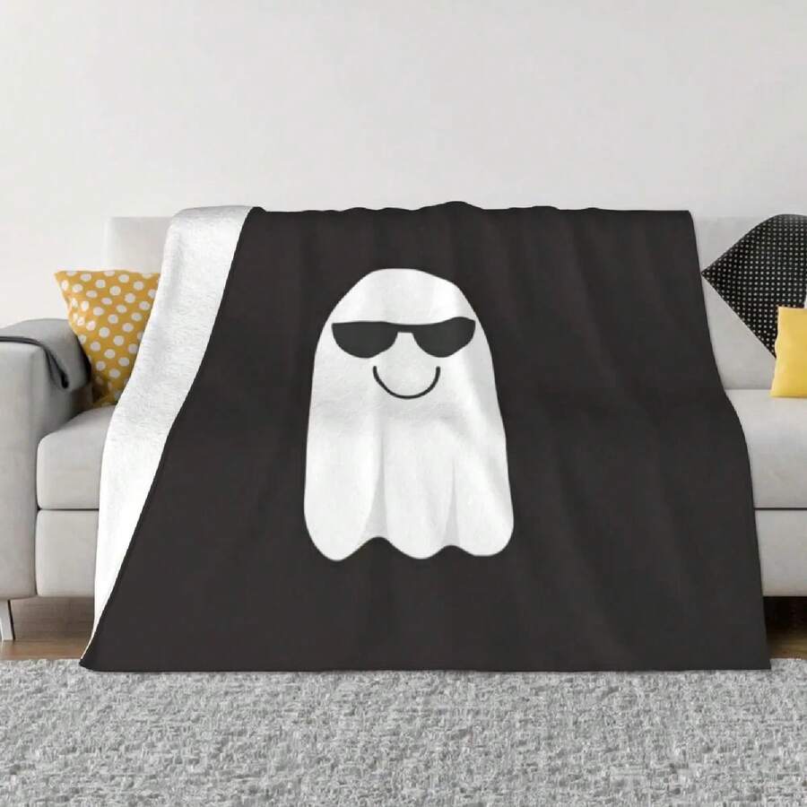 Cutie Ghost An Ultra-Soft Micro Fleece Blanket - 1 - 查看 1