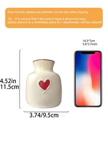 北欧极简现代设计师手绘浮雕心形树脂花瓶，非常适合装饰客厅咖啡桌或卧室床头柜，房间装饰，婚礼，家居装饰，节日必备，房间装饰，卧室装饰，婚礼，婚礼装饰，派对装饰，派对用品，家居饰品。 - A - 查看 9