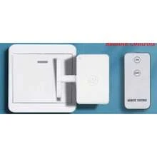 Interruptor de Control Remoto Inalámbrico, Pulsador Automático, Sin Necesidad de Cableado, Controlador de Encendido/Apagado para Luces y Herramientas - mando a distancia - Ver 3