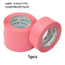 1 Roll Pink Packaging Tape | Vibrant Color, High Adhesion, Suitable For Various Decoration Arrangements, Logistics Sealing, Warehouse Packaging, Gift Box Packaging, Office Document Sealing, Small Item Bundling And Multiple Uses - A - View 4