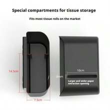 Multi-Functional Car Backseat Storage Box, Cup Holder, Tissue Box, Trash Can, Seat Back Organizer - Storage Rack - View 8
