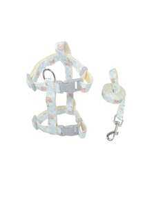 1 Set LANGXINGCS Cute Cat Harness And Leash, High-End Fashion Escape-Proof Cat Leash, Bow-Knot Design Cat Chest Strap, Soft & Comfortable Fitting Pet Harness, Suitable For Outdoor Use Of Medium And Small Cats - Multicolor - View 26