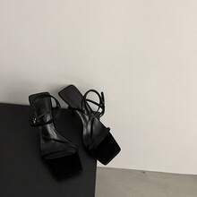 Women Heeled Sandals - Silver - View 4