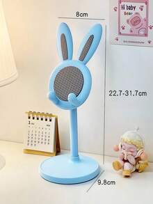 Soporte ajustable y plegable para teléfono en forma de conejo para baño/bañera, soporte de escritorio lindo para teléfono, soporte ajustable para teléfono en forma de conejo - decoración perfecta para el escritorio para estudiantes y días perezosos - Multicolor - Ver 13